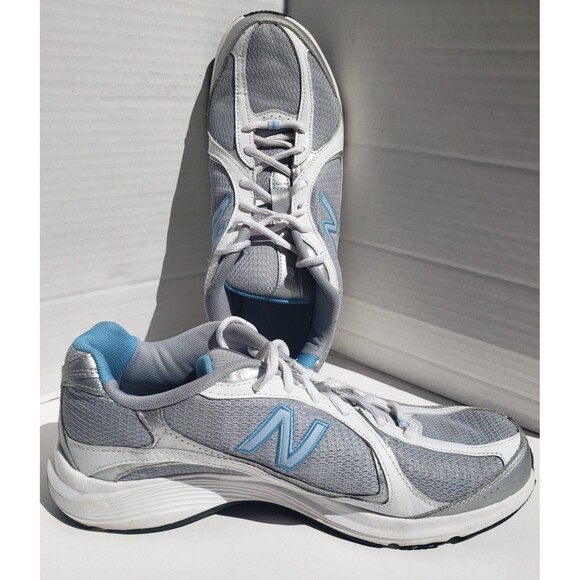 New Balance Shoes - New Balance WW496GB Womens Walking Sneakers Sz 11 Casual Athletic Blue&Wht NICE!